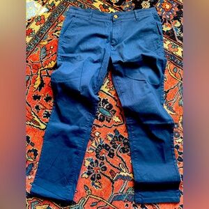 Men Tailor Vintage 34x30 Blue Pants